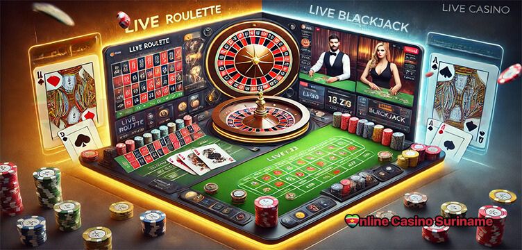 Live roulette en live blackjack met elkaar vergeleken Blogartikel