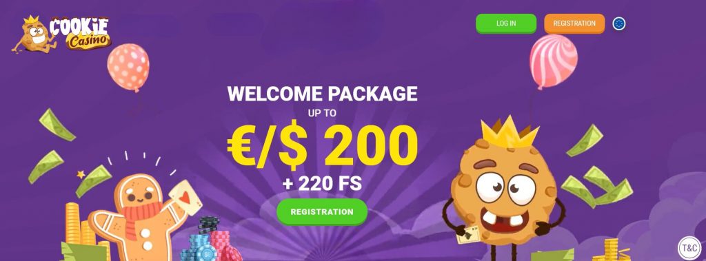 Welkomstbonus Cookie Casino