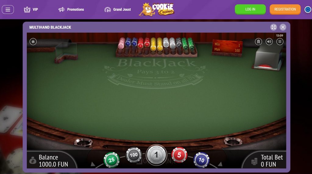 gratis geld oefenen blackjack cookie casino