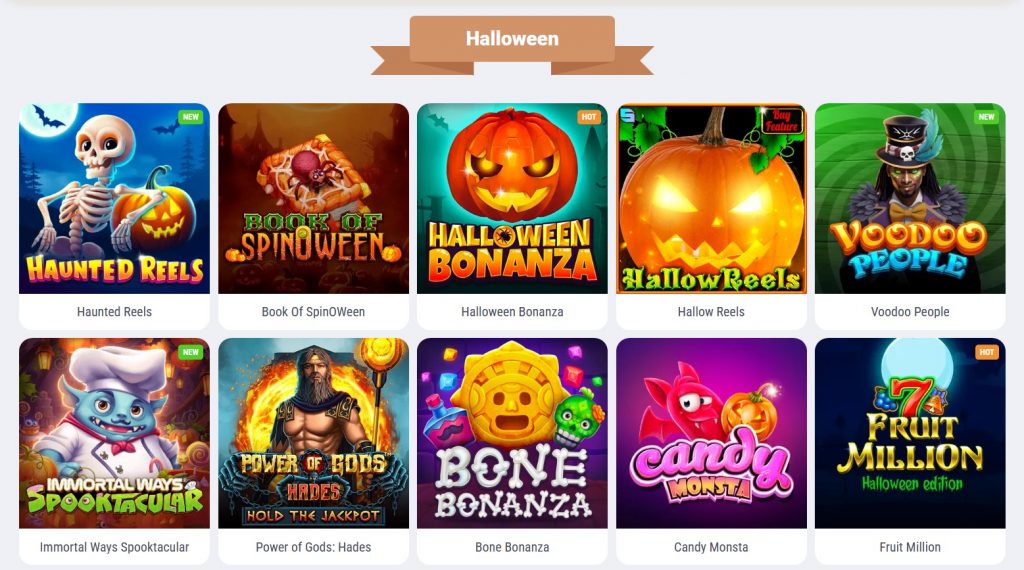 Cookie Casino Halloween spellen