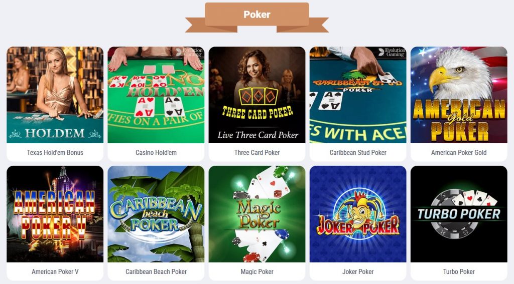 Live Poker spellen Cookie Casino