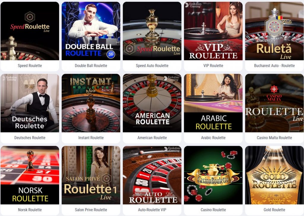 Live roulette spellen