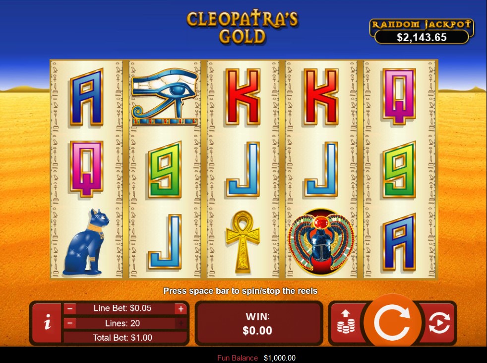 Cleopatra's Gold slot